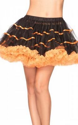 Черный и желтый многослойный TuTu